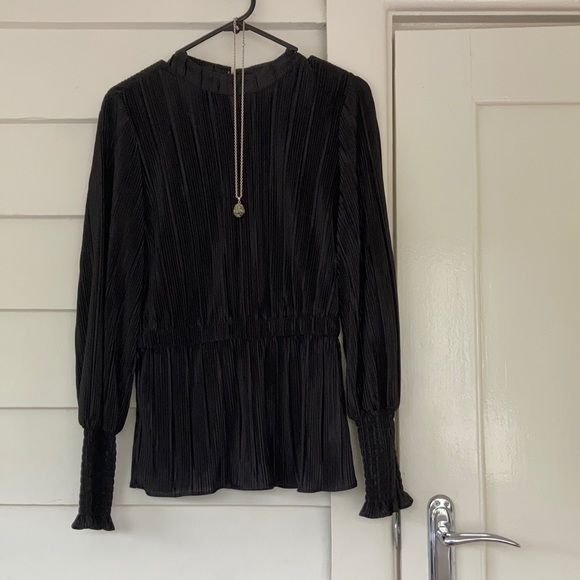 Tops | Black Evening Top | Poshmark